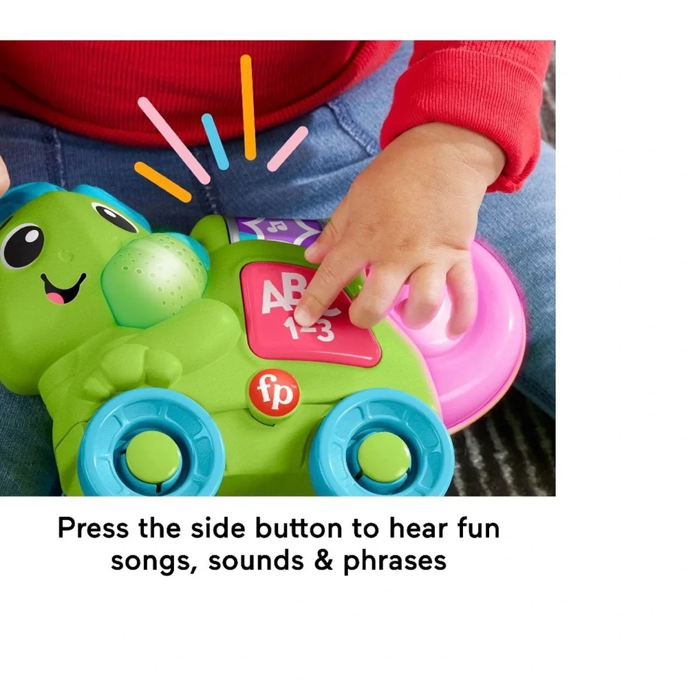 FISHER PRICE Link-Squad Crawl 'n Colors Chameleon Learning Toy. NEW